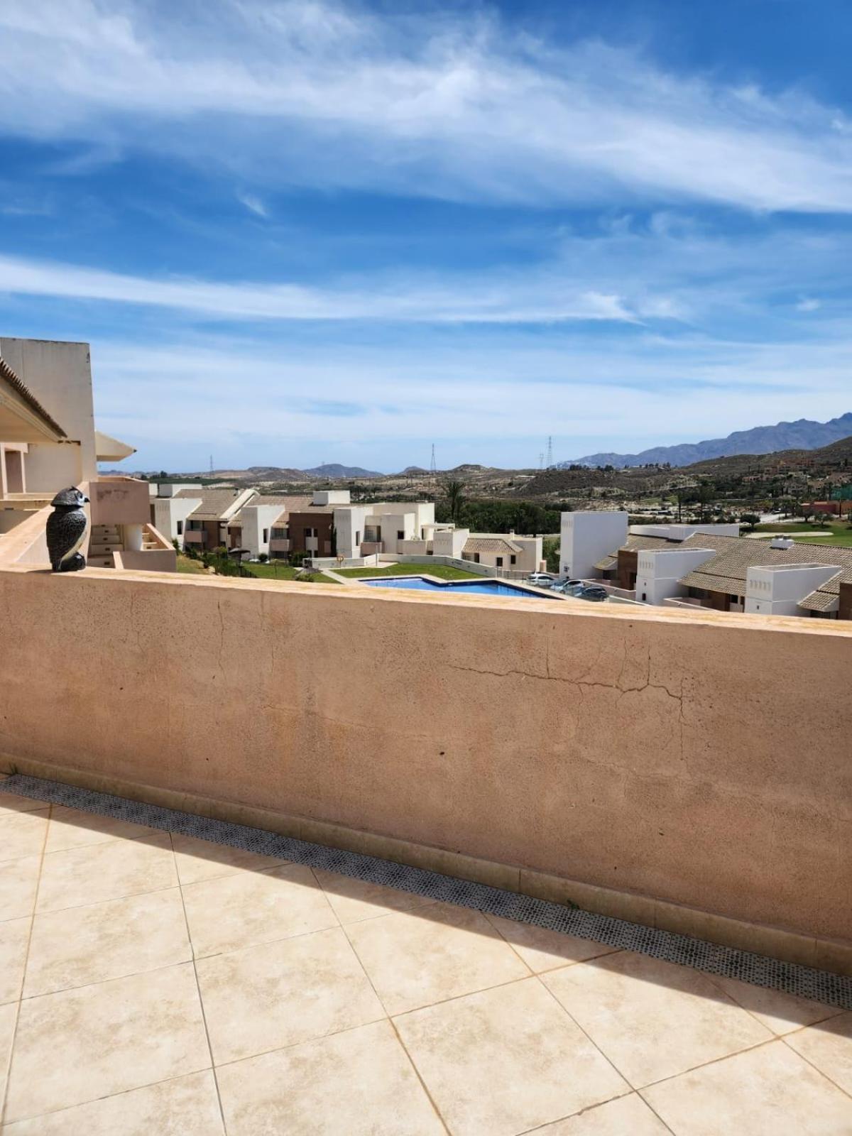 Atico Esquinero Con Preciosas Vistas Al Valle Del Este Golf Con Piscina Comunitaria! Vera Esterno foto